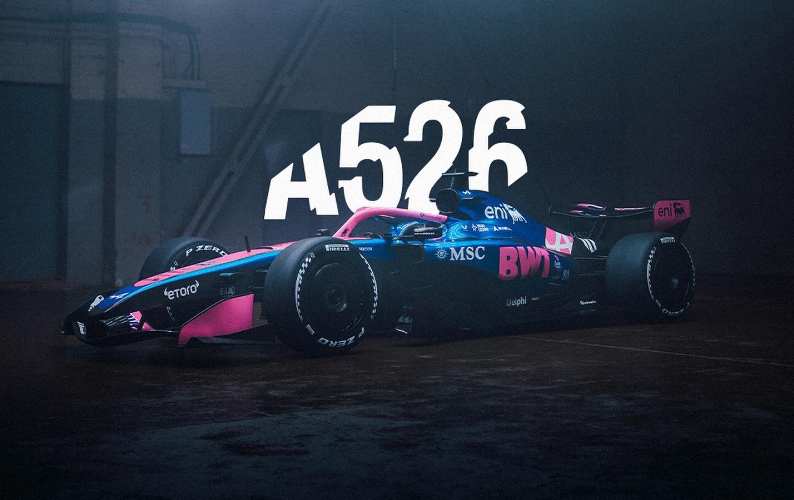 Alpine F1 : la future A526 présente ses couleurs 2026 (+ images)