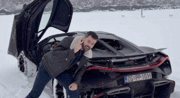 Bugatti Tourbillon neige Mate Rimac