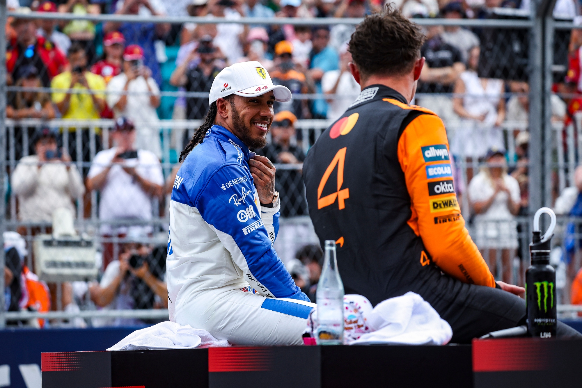 F1 – Norris défend Hamilton : "S’il y a bien quelqu’un capable de rebondir, c’est lui"