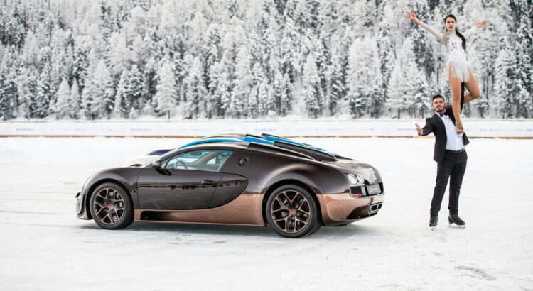 EB110, Veyron, Bolide : Bugatti sort l'artillerie lourde sur un lac glacé !