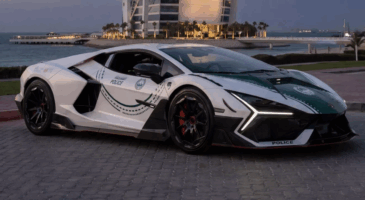 Lamborghini Revuelto Police Duba&iuml;