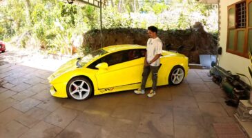 Une fausse Lamborghini Aventador