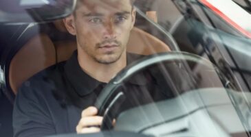 Charles Leclerc en Ferrari