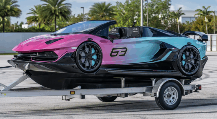 Cette Lamborghini Aventador SVJ n'en est pas vraiment une et a un moteur Yamaha