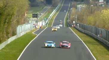 Verstappen d&eacute;passement NLS Mercedes-AMG GT3 Nordschleife Nurburgring 2026 vid&eacute;o