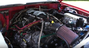V8 Chevrolet &agrave; l'ammoniac