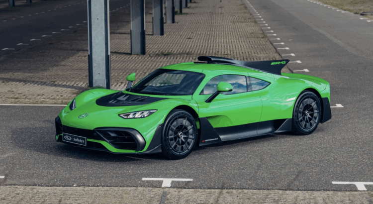 Mercedes-AMG One : la couleur seule coûte le prix d'une Golf