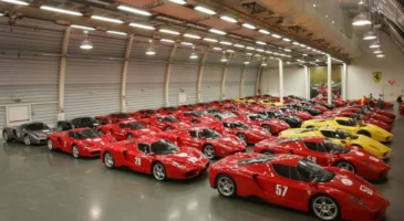 La collection de Ferrari du Sultan de Brunei