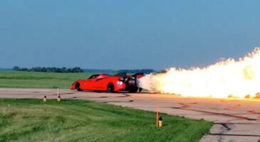 Ferrari jet car