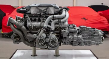 Moteur W16 de Bugatti Chiron