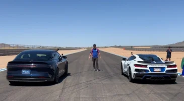 Corvette ZR1X vs Lucid Air Sapphire