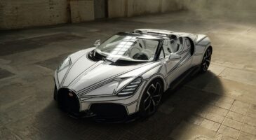 Nouvelle Bugatti W16 Mistral "Blanc Éternel" (2026)