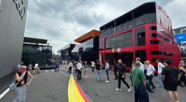 GP de Belgique F1 paddock motorhome Spa 2026