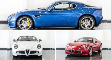 Trio d'Alfa Romeo 8C