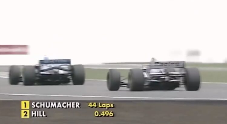 Silverstone 1995 : Hill vs Schumacher, quand le duel vire au crash ! (+ vidéo)