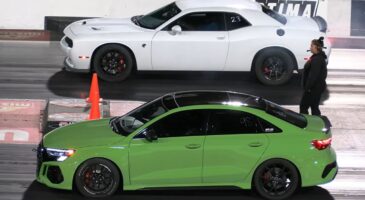Audi RS3 vs Dodge Challenger SRT Hellcat
