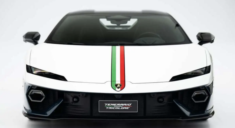Lamborghini Temerario Tricolore : quand la division Ad Personam montre tout son potentiel