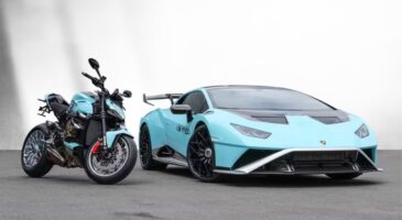 Lamborghini Huracan STO et Ducati Streetfighter V4