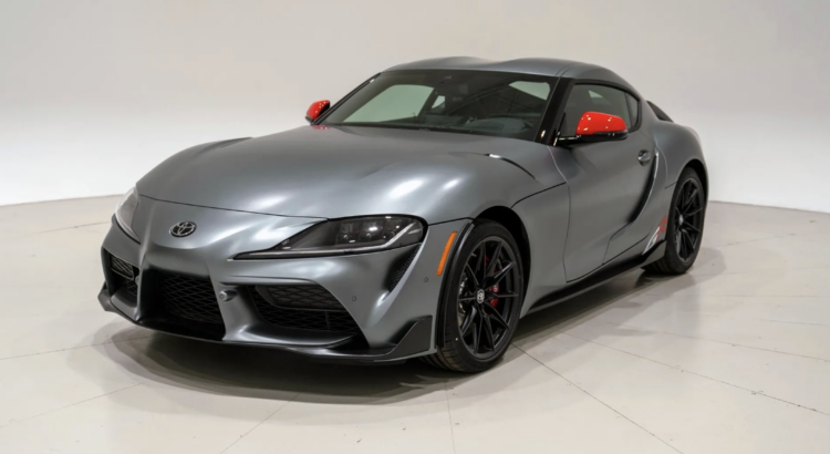 L'ultime Toyota Supra vendue aux enchères : les fonds seront reversés à l'association de Paul Walker