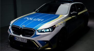 BMW M5 Touring Polizei
