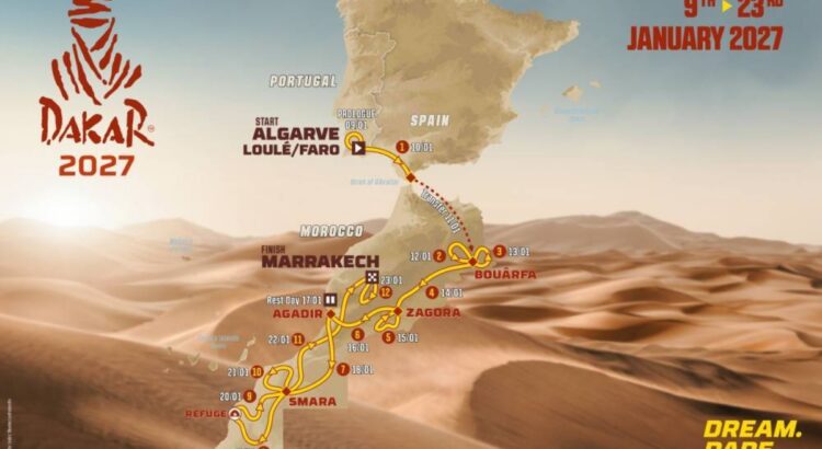 Dakar 2027 : le nouveau parcours entre l'Espagne et le Maroc dévoilé