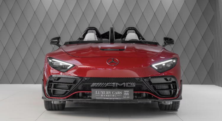 L'une des Mercedes-AMG SL les plus rares du monde est à vendre avec seulement 28 km au compteur