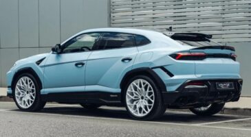 Lamborghini Urus bleu